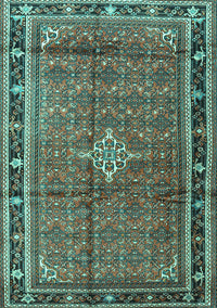 Persian Turquoise Traditional Rug, tr3926turq