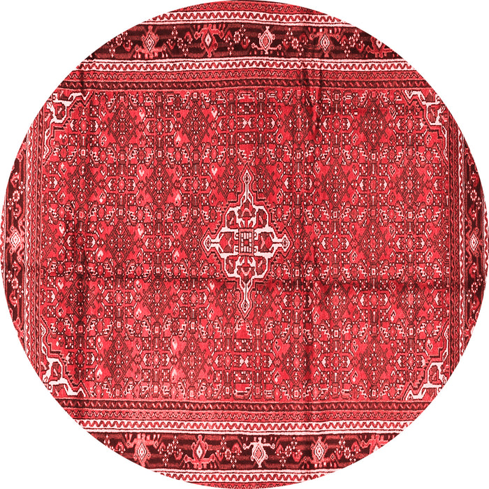 Machine Washable Persian Red Traditional Rug, wshtr3926red