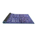 Sideview of Animal Blue Traditional Rug, tr3927blu