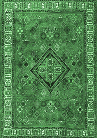 Persian Emerald Green Traditional Rug, tr3928emgrn