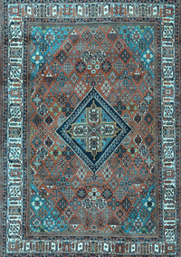 Persian Light Blue Traditional Rug, tr3928lblu