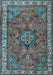 Persian Light Blue Traditional Rug, tr3928lblu