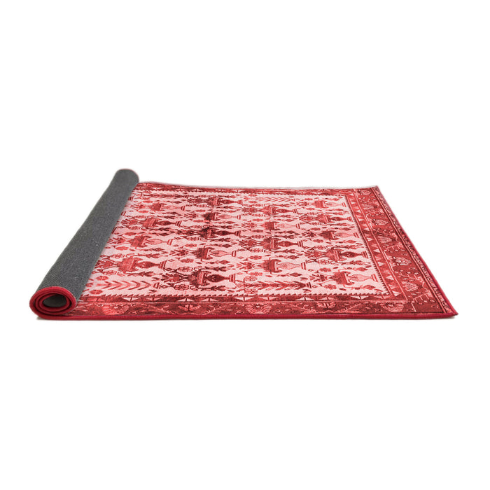 Animal Red Traditional Area Rugs