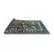 Sideview of Animal Light Blue Traditional Rug, tr392lblu