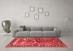 Traditional Red Washable Rugs