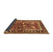 Sideview of Animal Brown Traditional Rug, tr392brn