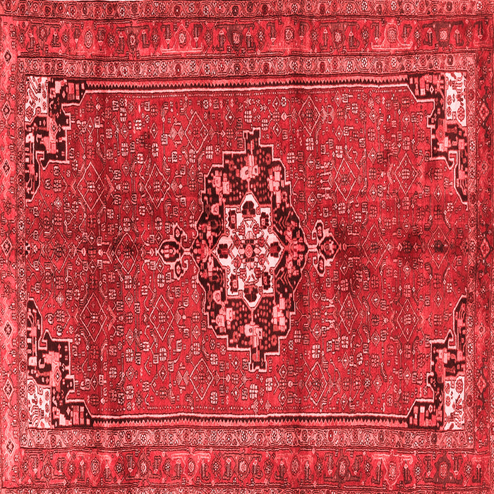 Medallion Red Traditional Rug, tr3930red