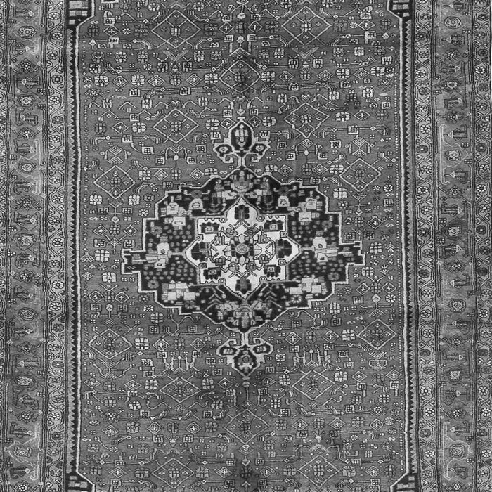Medallion Gray Traditional Rug, tr3930gry
