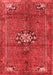 Medallion Red Traditional Area Rugs