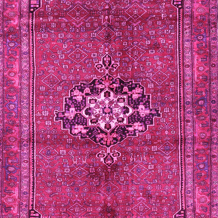 Medallion Pink Traditional Rug, tr3930pnk