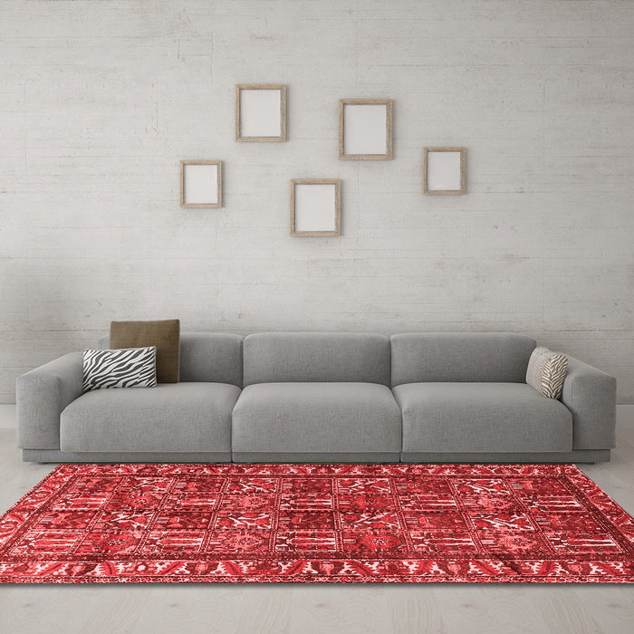 Traditional Red Washable Rugs