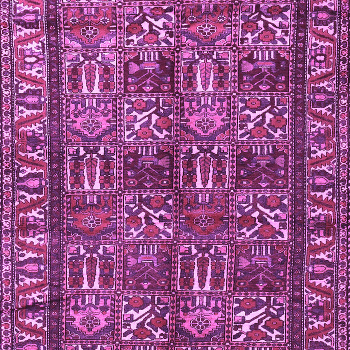 Machine Washable Persian Purple Traditional Area Rugs, wshtr3931pur