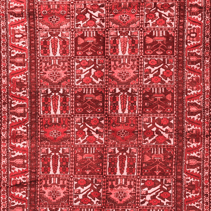 Machine Washable Persian Red Traditional Rug, wshtr3931red