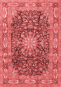 Medallion Red Traditional Rug, tr3932red