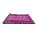 Sideview of Persian Pink Traditional Rug, tr3933pnk