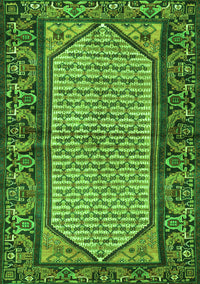 Persian Green Traditional Rug, tr3933grn