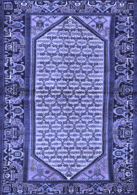 Persian Blue Traditional Rug, tr3933blu