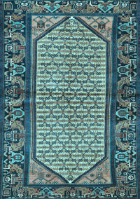 Persian Light Blue Traditional Rug, tr3933lblu