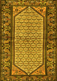 Persian Yellow Traditional Rug, tr3933yw