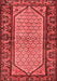 Persian Red Traditional Area Rugs