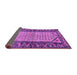 Sideview of Persian Purple Traditional Rug, tr3933pur