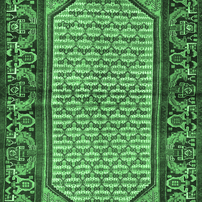 Persian Emerald Green Traditional Rug, tr3933emgrn