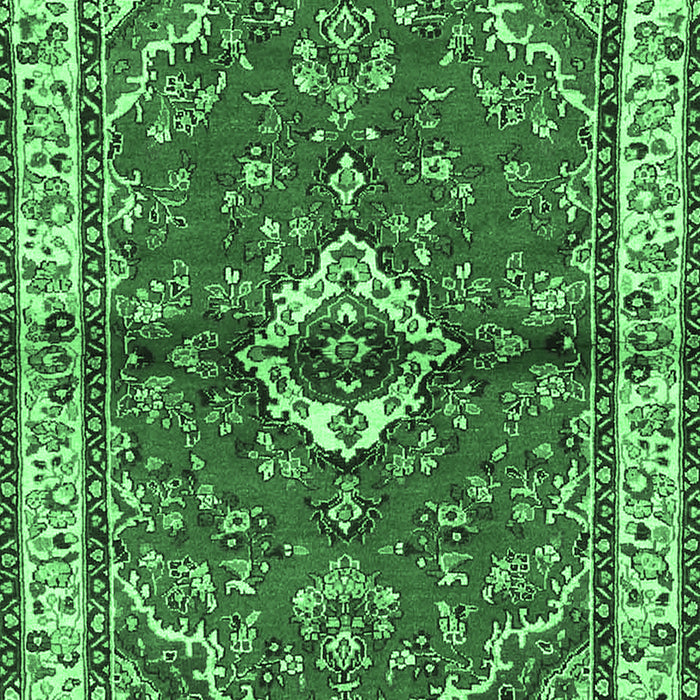 Persian Emerald Green Traditional Rug, tr3934emgrn