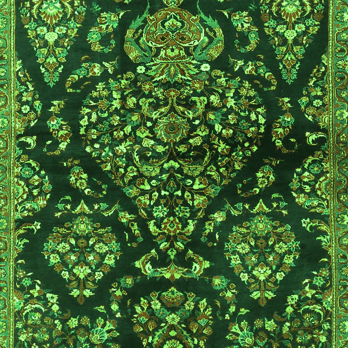 Persian Green Traditional Rug, tr3936grn