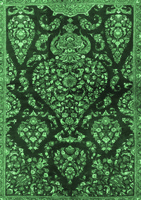 Persian Emerald Green Traditional Rug, tr3936emgrn