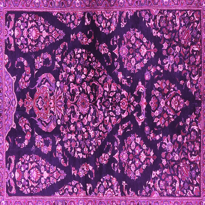 Square Persian Pink Traditional Rug, tr3936pnk
