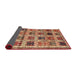 Sideview of Traditional Sandy Brown Persian Rug, tr3938