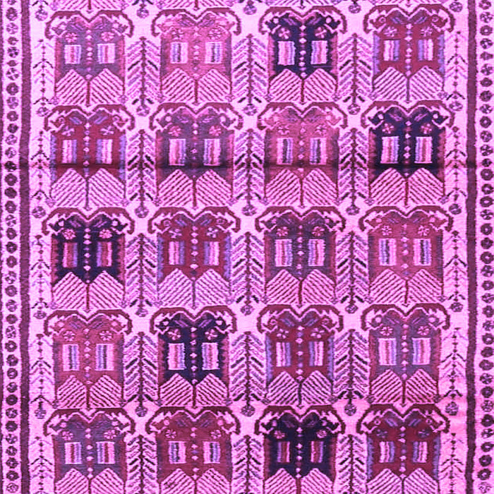Machine Washable Persian Purple Traditional Area Rugs, wshtr3938pur