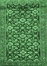 Persian Emerald Green Traditional Rug, tr3939emgrn