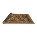 Sideview of Persian Brown Traditional Rug, tr3939brn