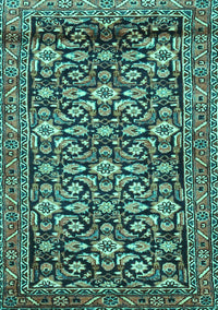 Persian Turquoise Traditional Rug, tr3939turq