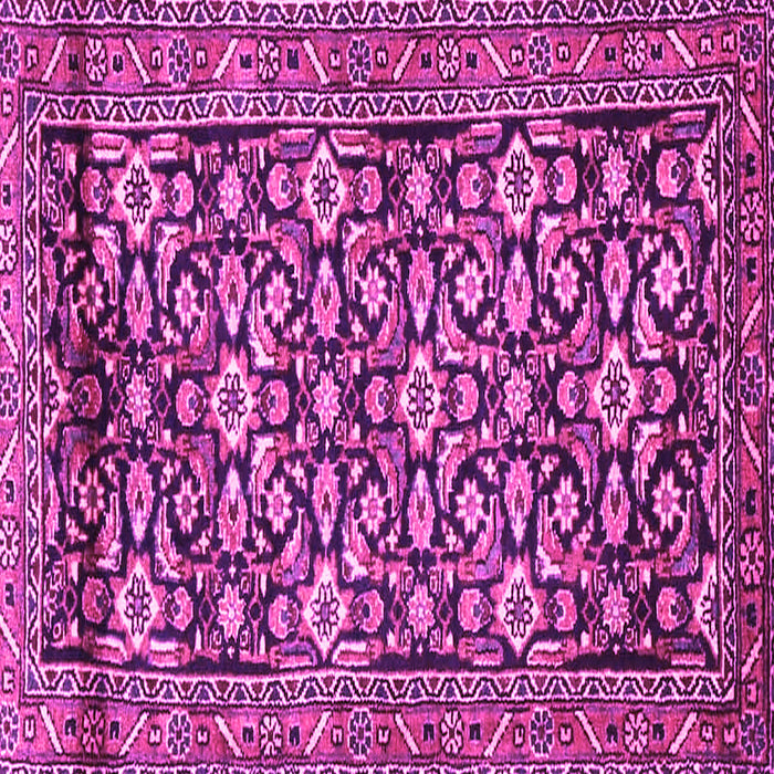 Square Persian Pink Traditional Rug, tr3939pnk
