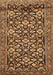 Persian Brown Traditional Rug, tr3939brn