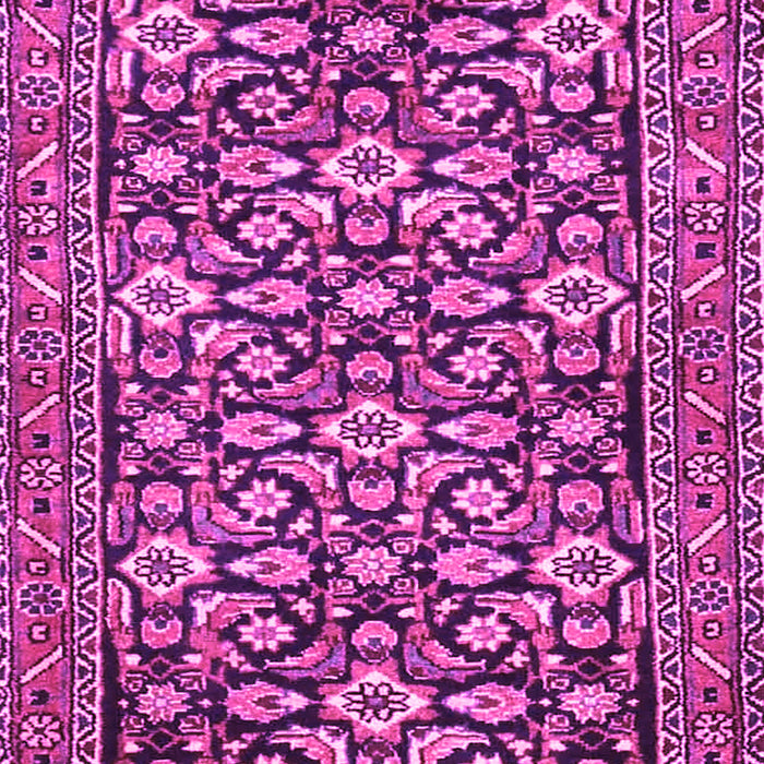 Machine Washable Persian Pink Traditional Rug, wshtr3939pnk