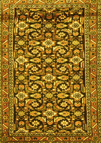 Persian Yellow Traditional Rug, tr3939yw