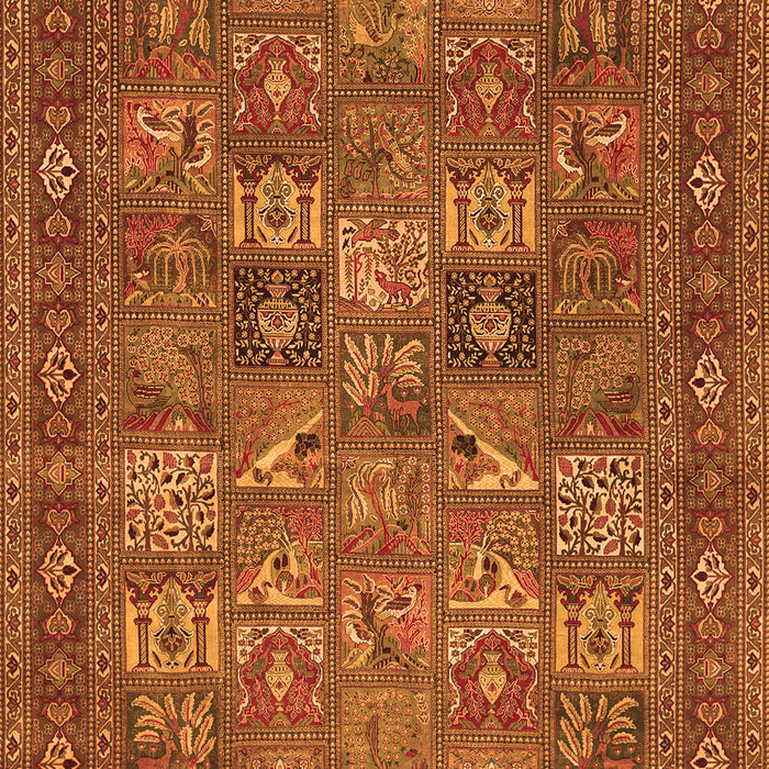 Persian Orange Traditional Rug, tr393org
