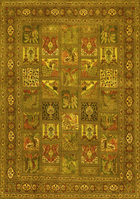 Persian Yellow Traditional Rug, tr393yw