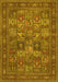 Persian Yellow Traditional Rug, tr393yw
