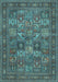 Persian Light Blue Traditional Rug, tr393lblu