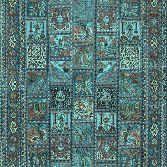 Persian Light Blue Traditional Rug, tr393lblu