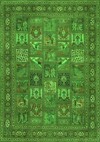 Persian Green Traditional Rug, tr393grn