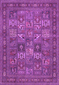 Persian Purple Traditional Rug, tr393pur