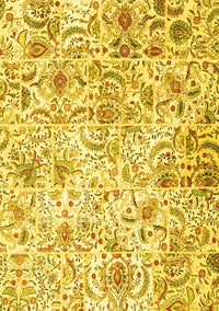 Persian Yellow Traditional Rug, tr3940yw