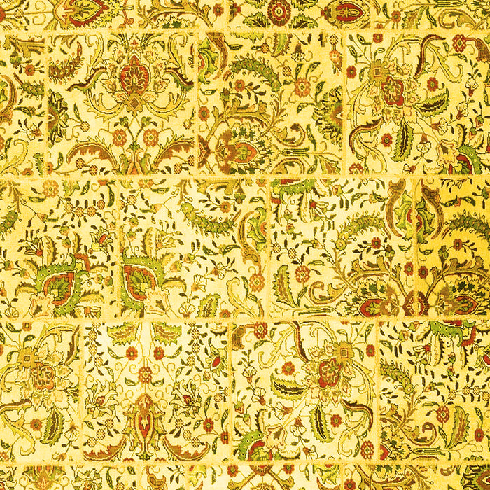 Persian Yellow Traditional Rug, tr3940yw