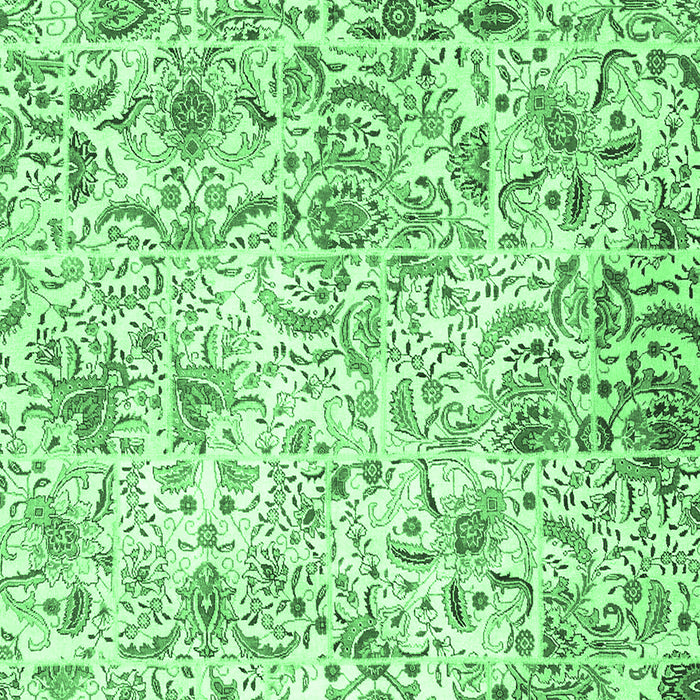 Persian Emerald Green Traditional Rug, tr3940emgrn