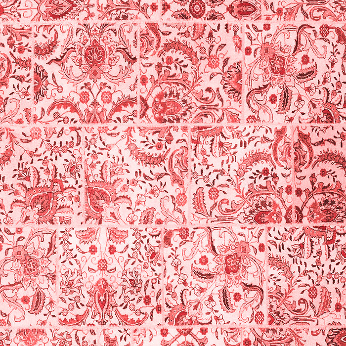 Machine Washable Persian Red Traditional Rug, wshtr3940red